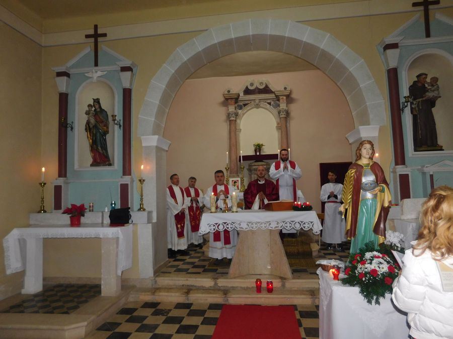 Proslavljena Sv. Lucija na Skitači