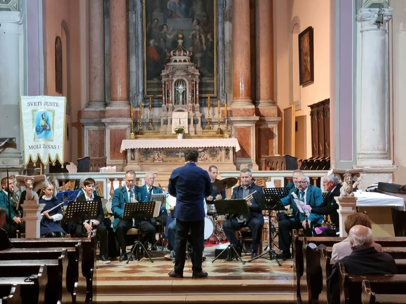 Održan koncert Gradskog orkestra Labin uoči proslave sv. Justa